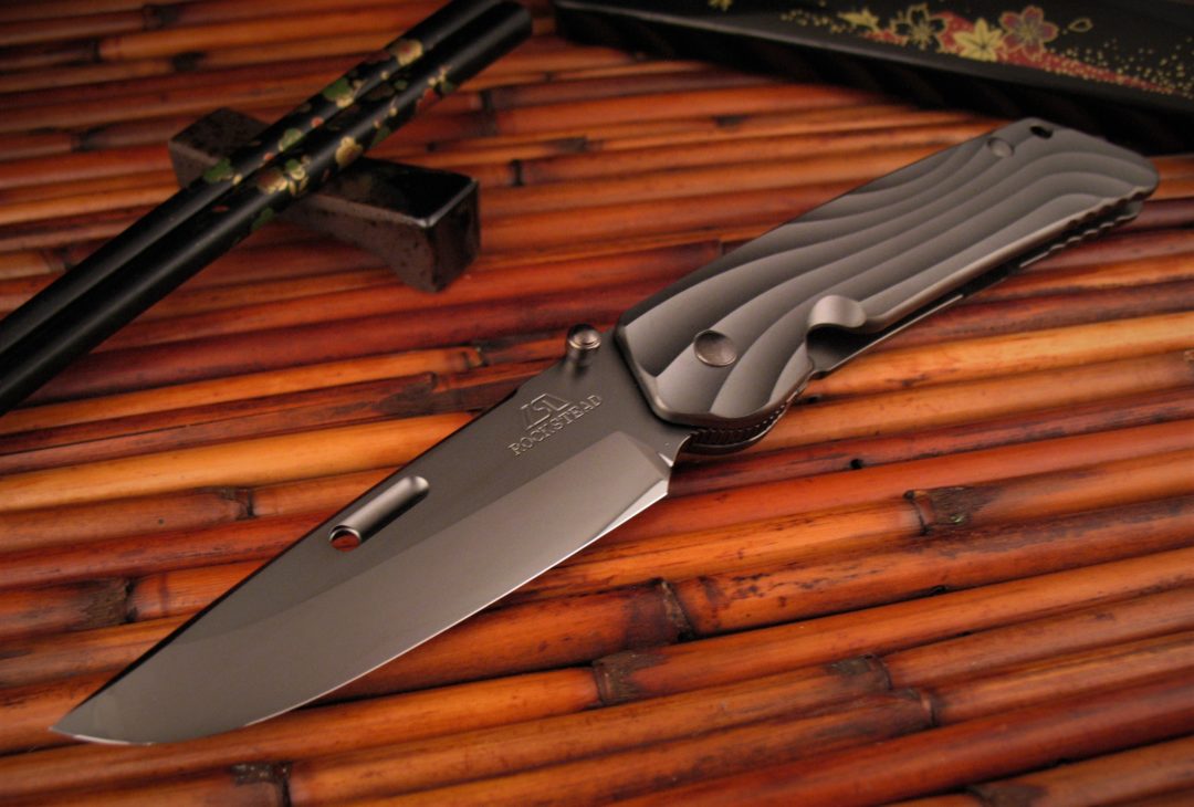 Rockstead Knives - NEW Model - HIGO II - Titanium DLC (Matte)