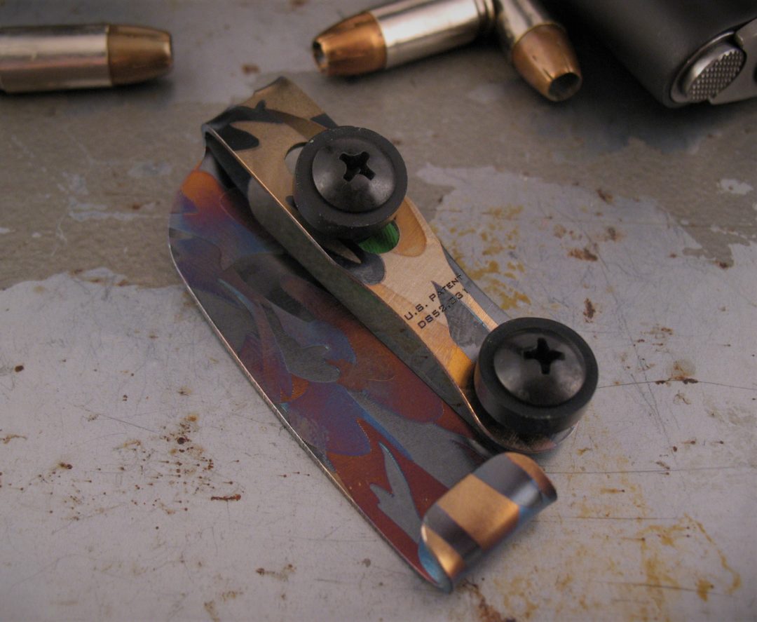 Mummert Knives - Titanium Clip - Slotted - NEW Finishes - Choice - Image 2