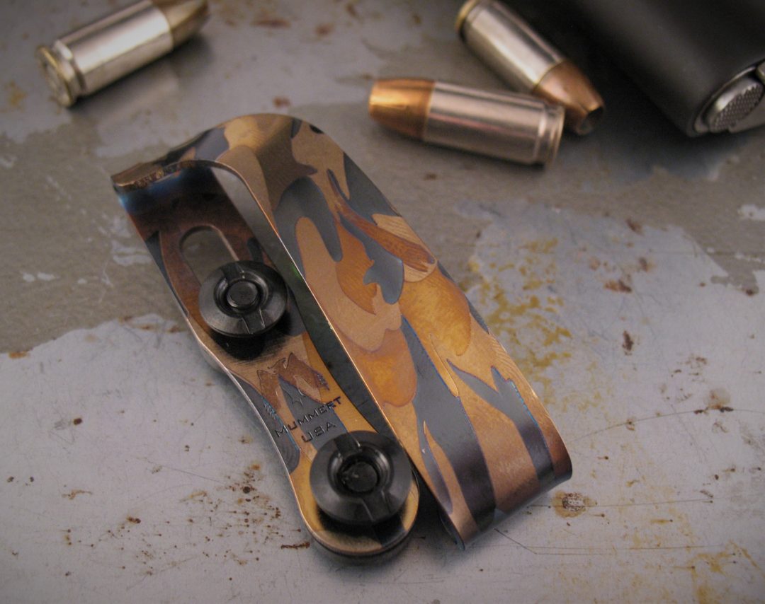 Mummert Knives - Titanium Clip - Slotted - NEW Finishes - Choice - Image 3