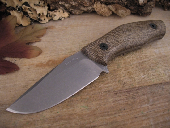 Nathan Carothers - Rare EDC3 - Delta 3V - Green Micarta