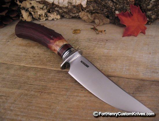 Mike Malosh - Bird N Trout - Hand Forged - Amber Stag