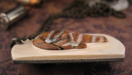 Fine Turnage Productions - Punisher Pendant - Mammoth Tooth - Image 3