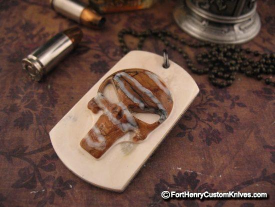 Fine Turnage Productions - Punisher Pendant - Mammoth Tooth - Image 2