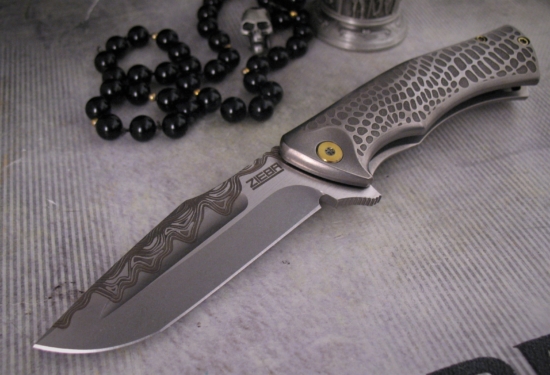 Michael Zieba / Jason Knight - Custom Mini-S5 Flipper - Silver Backspacer