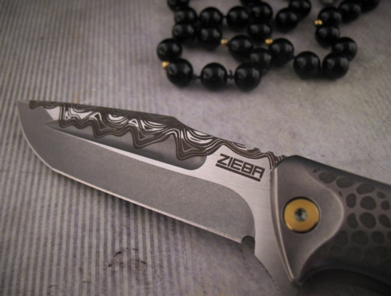 Michael Zieba / Jason Knight - Custom Mini-S5 Flipper - Silver Backspacer - Image 3