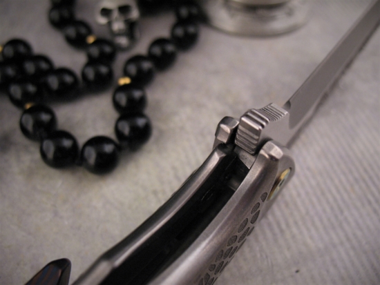 Michael Zieba / Jason Knight - Custom Mini-S5 Flipper - Silver Backspacer - Image 6