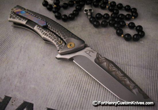 Michael Zieba / Jason Knight - Custom Mini-S5 Flipper - Silver Backspacer - Image 8