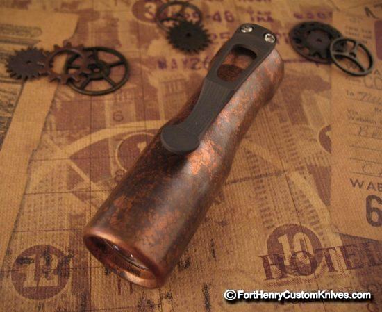 Charles Wiggins - Rare Custom Copper Arcadian Light - Hand Made