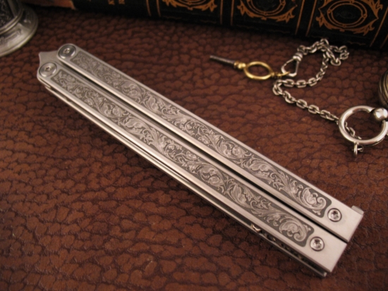 Michael Zieba - Bali - Engraved - Silver Skull Backspacer - Image 2