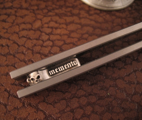 Michael Zieba - Bali - Engraved - Silver Skull Backspacer - Image 6