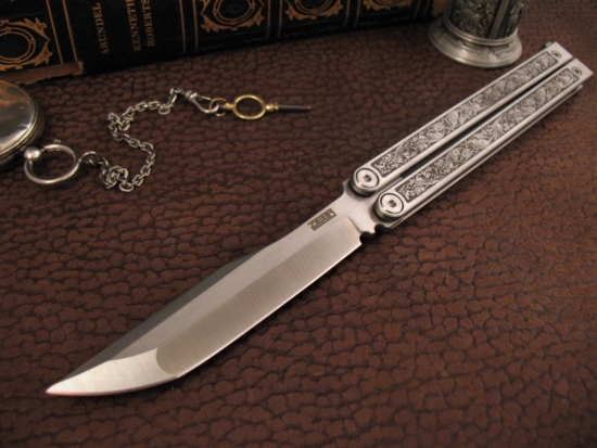 Michael Zieba - Bali - Engraved - Silver Skull Backspacer