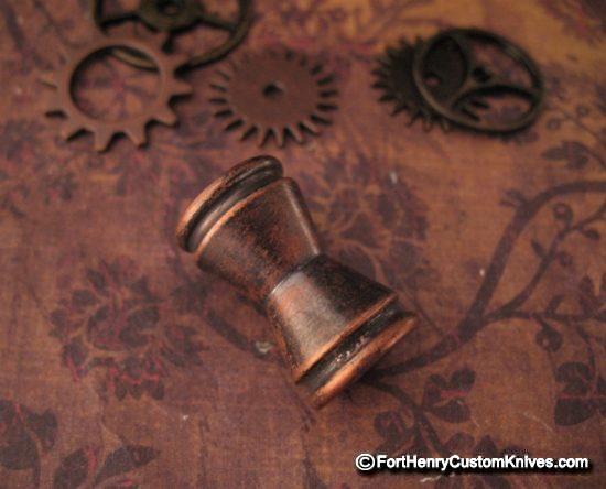 Dawson Machine Craft - Jumbo Copper Lanyard Bead