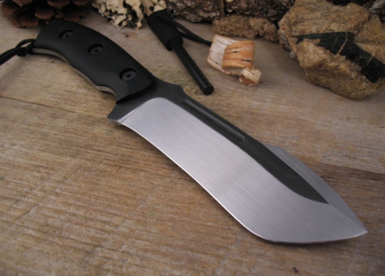 Michael Szczegot - Custom Crusher Camp Knife - w/Firesteel