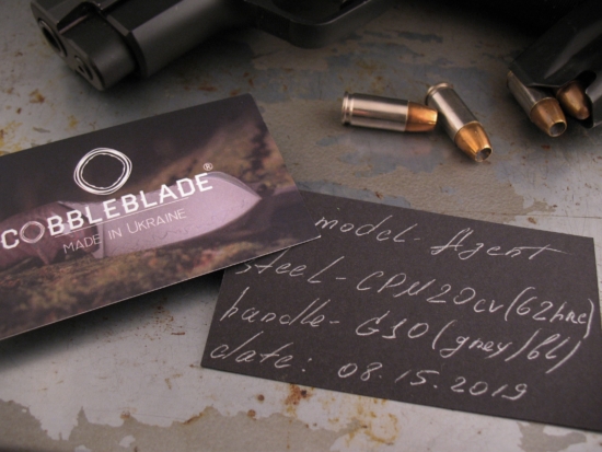 COBBLE Blade - NEW Model - Agent - CPM 20CV - Image 7