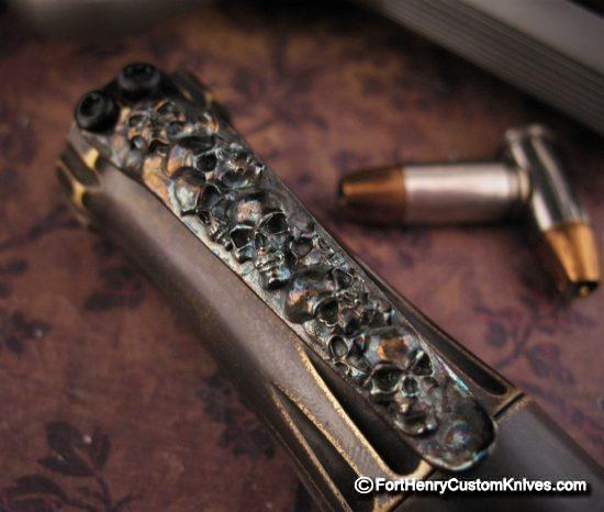 Michael Zieba - Custom Cobalt Flashlight Clip - Choice