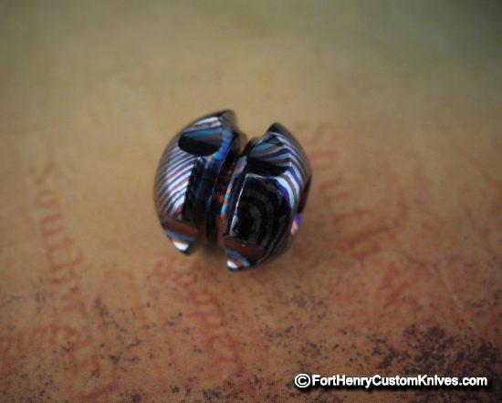 Ti_Gear_Design - Lg Timascus - Robot Head Bead - Choice - Image 4