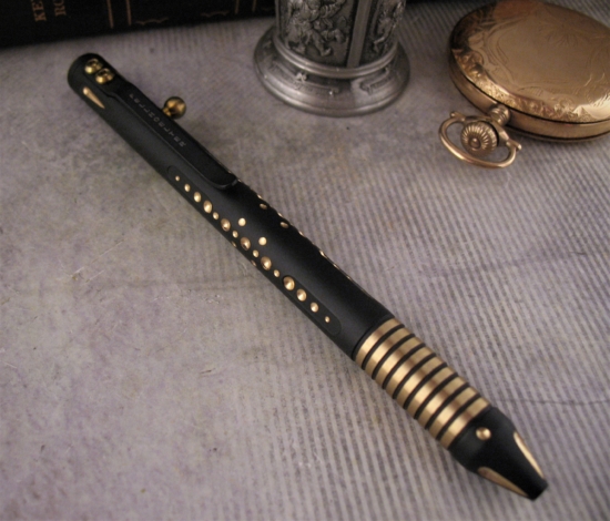 Brian Fellhoelter/Cptn Axel - Black & Gold Ti-Bolt - Image 2