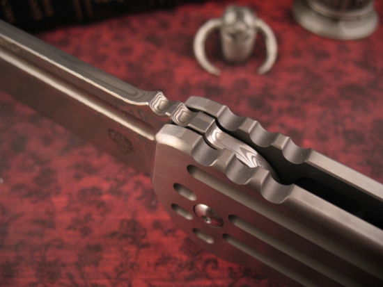 Alpha Hunter - White Knight War Bowie - Damasteel - #2 - Image 4