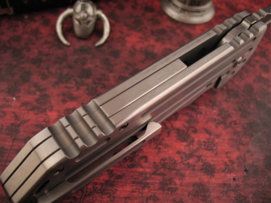 Alpha Hunter - White Knight War Bowie - Damasteel - #2 - Image 5