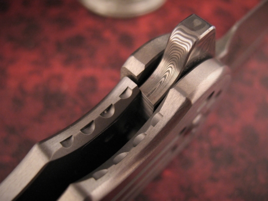 Alpha Hunter - White Knight War Bowie - Damasteel - #2 - Image 6