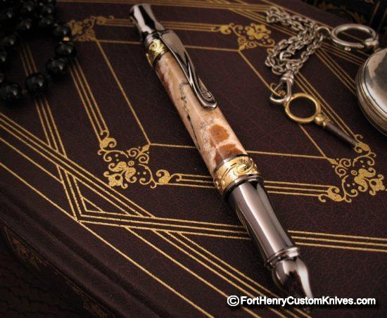 Courtney Turnage - Custom Mammoth Pen - Black Ice