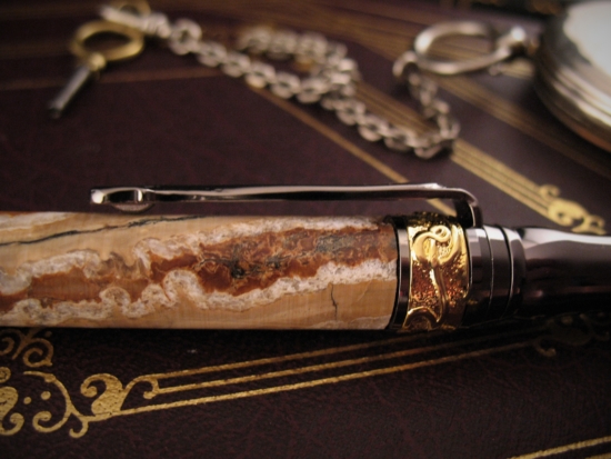 Courtney Turnage - Custom Mammoth Pen - Black Ice - Image 5