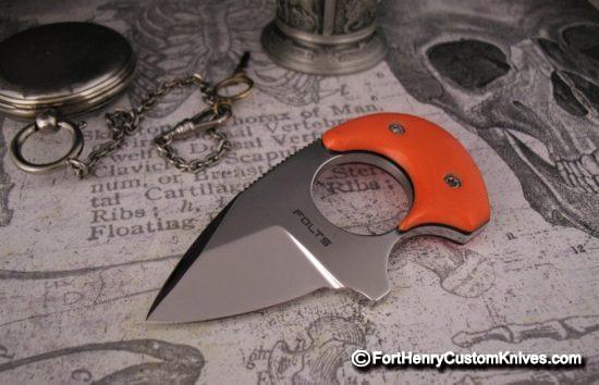 Alan Folts - Presentation Baby Bear - Leather Belt Sheath