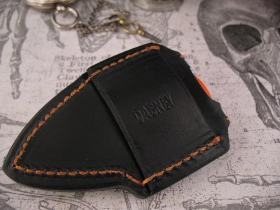 Alan Folts - Presentation Baby Bear - Leather Belt Sheath - Image 8