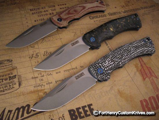 Michael Zieba - Custom Heritage Slipjoint - Three Handle Choices