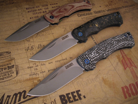 Michael Zieba - Custom Heritage Slipjoint - Three Handle Choices