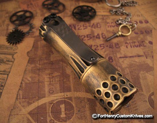 Mitch Lum / Dawson Machine - Laulima - Custom Malihini - Brass