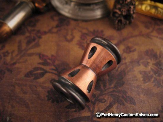 Dawson Machine Craft - Jumbo Copper Spool Lanyard Bead