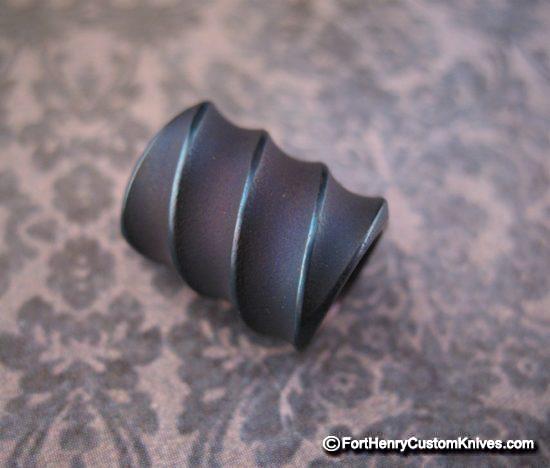 Ti_Gear_Design - Sculpted Titanium Bead
