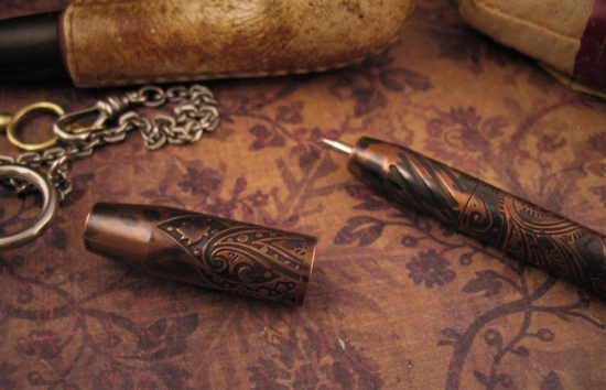Ti2Design / Mike Bond - Rare Copper TechLiner Pen - Image 2