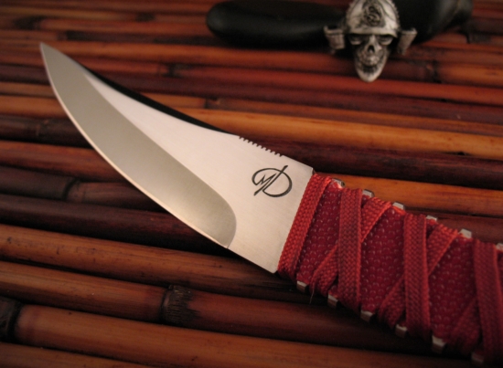 Denis Mura - Custom Kwaiken w/Leather Sheath - Image 3
