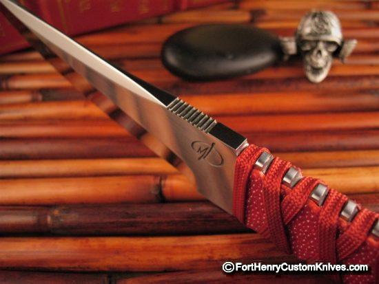 Denis Mura - Custom Kwaiken w/Leather Sheath - Image 4