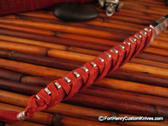 Denis Mura - Custom Kwaiken w/Leather Sheath - Image 5
