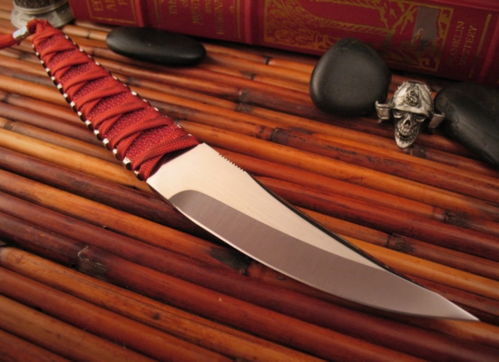 Denis Mura - Custom Kwaiken w/Leather Sheath