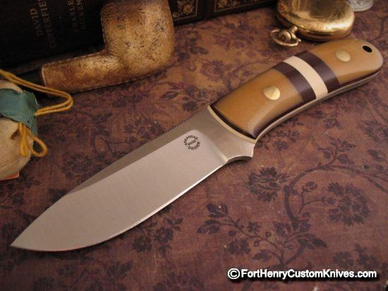 Bob Dozier - RARE Columbia River Skinner - Custom Handle