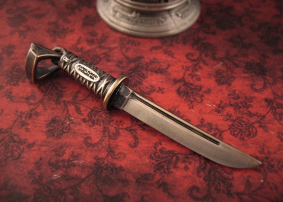 Steel Flame - Vintage Sterling Silver Katana - Custom Bale - Image 4