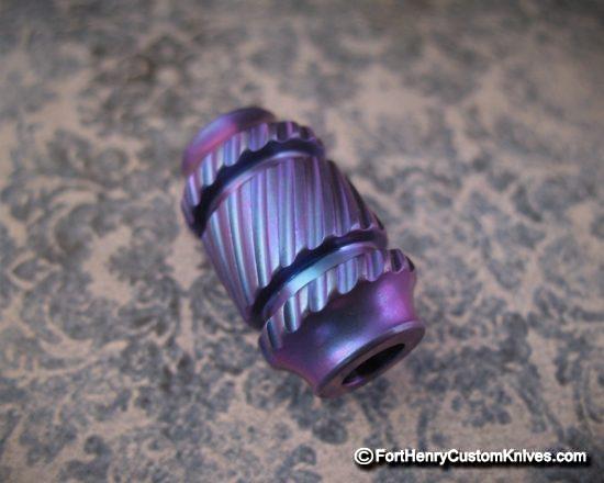 Dawson Machine Craft - Jumbo Ti Turbine Bead - Image 2