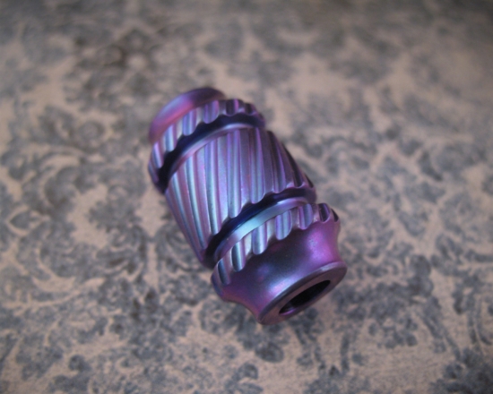 Dawson Machine Craft - Jumbo Ti Turbine Bead - Image 2