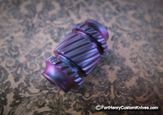 Dawson Machine Craft - Jumbo Ti Turbine Bead