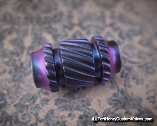 Dawson Machine Craft - Jumbo Ti Turbine Bead - Image 4