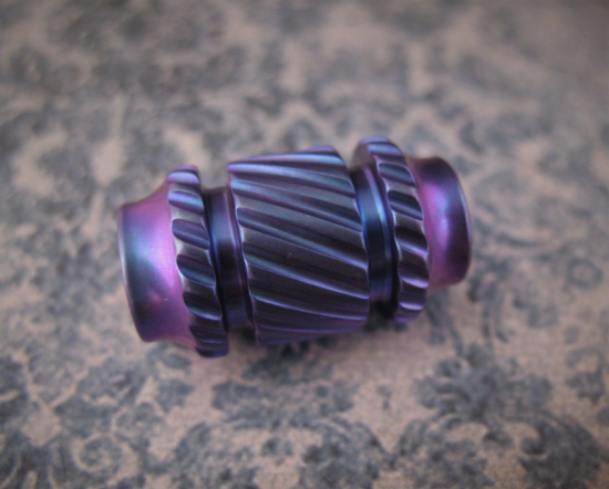 Dawson Machine Craft - Jumbo Ti Turbine Bead - Image 4