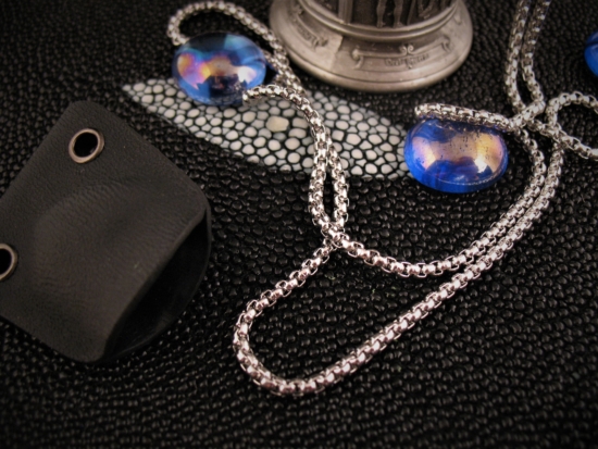 Rike Knife - Hummingbird Miniature Flipper - Damasteel - Image 2