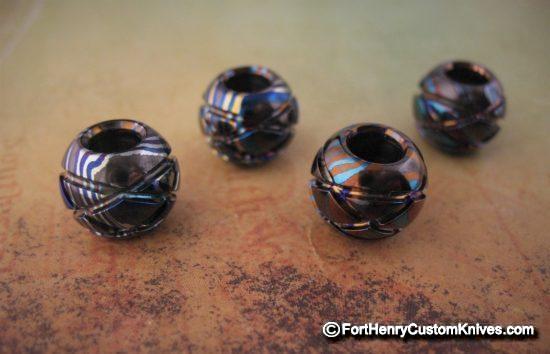 Ti_Gear_Design - Cross Hatched Zircuti Bead -  Select Choice