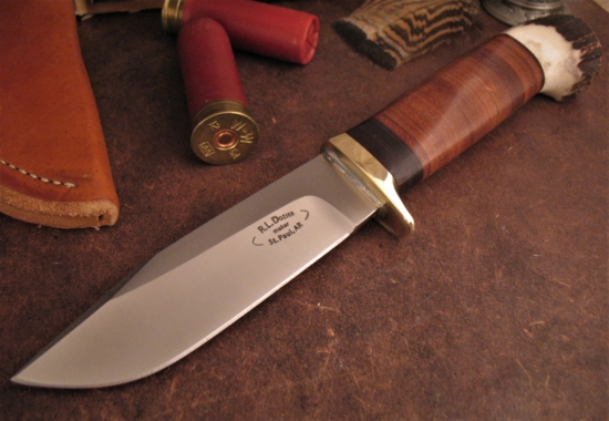 Bob Dozier - Custom Classic Hunter - Stacked Leather / Stag