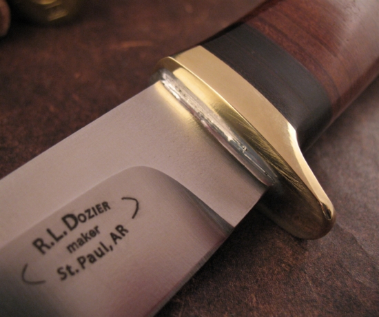 Bob Dozier - Custom Classic Hunter - Stacked Leather / Stag - Image 4