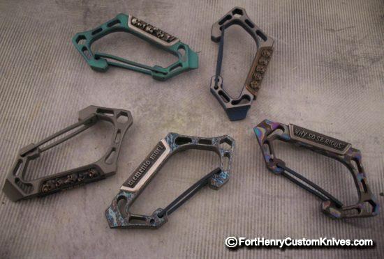 Michael Zieba - NEW C2 Titanium Carabiner - Six Variations - Choice